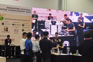 赛事廻(huí)顾｜新加坡全国咖(kā)啡(fēi)锦标赛（SNCC）比赛指定(dìng)用机：Tamp;Z品牌飞跃咖(kā)啡(fēi)机闪耀国际舞台，广受好評(píng)！