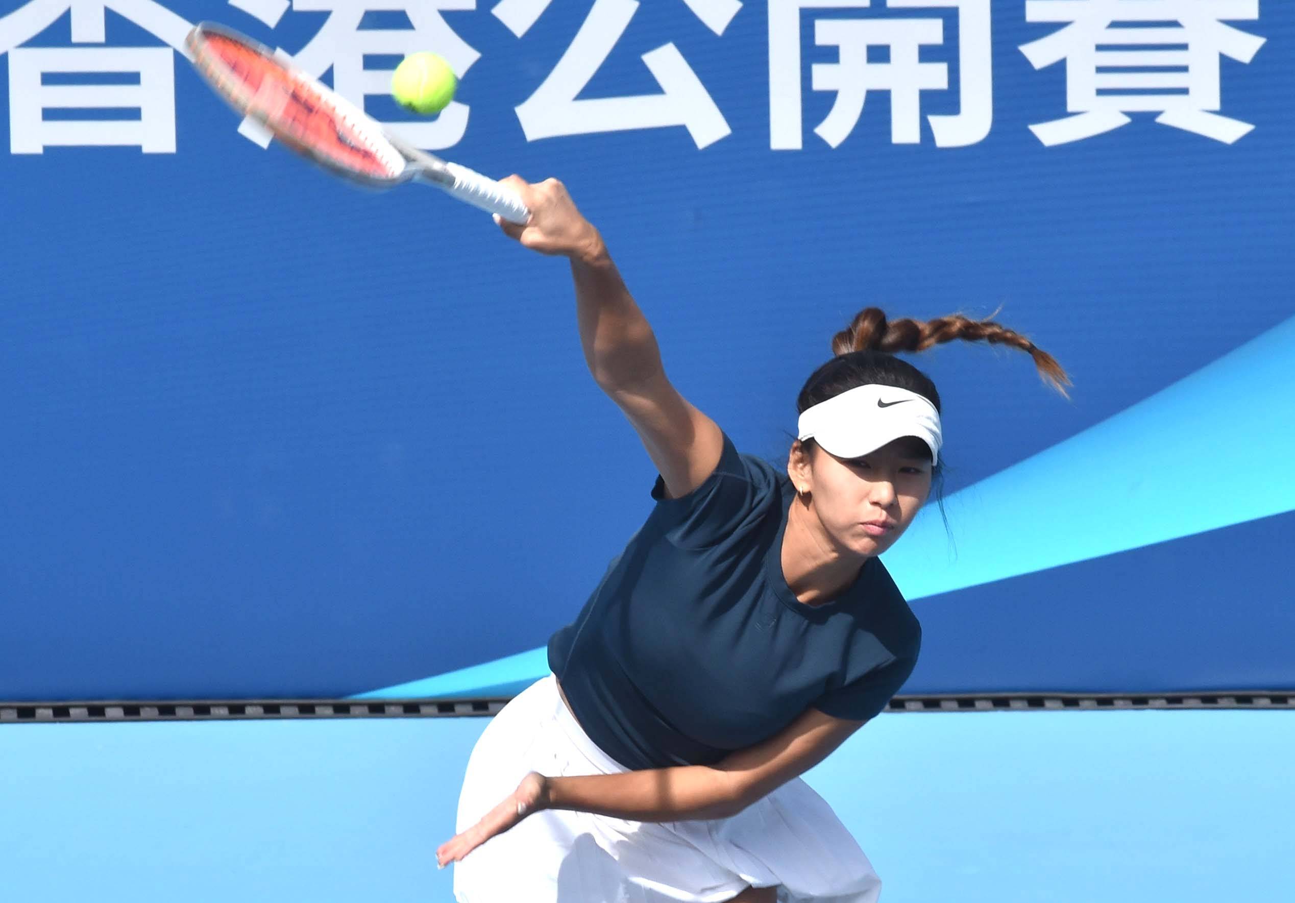 （体育网球——中国巡回赛香港公开赛：王美玲晋级半决赛