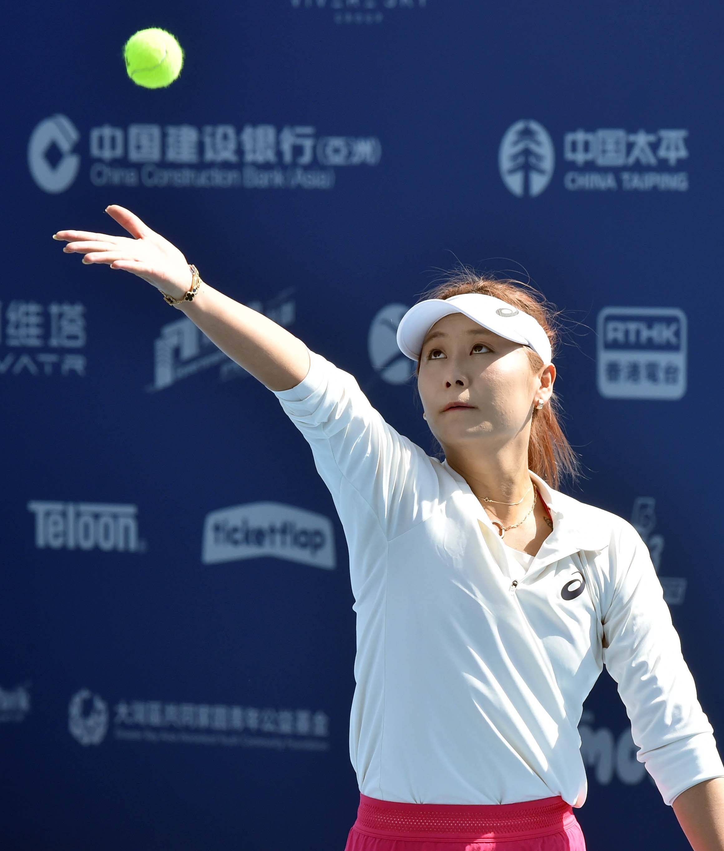 （体育网球——中国巡回赛香港公开赛：王美玲晋级半决赛